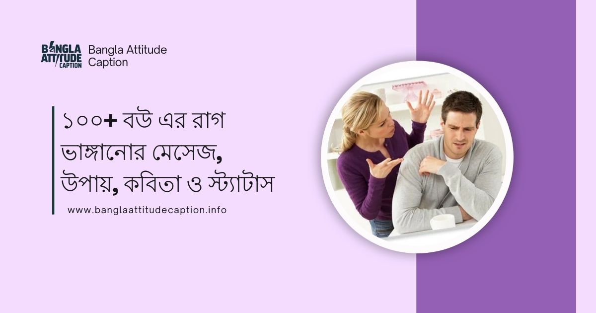 বউয়ের রাগ ভাঙ্গানোর মেসেজ