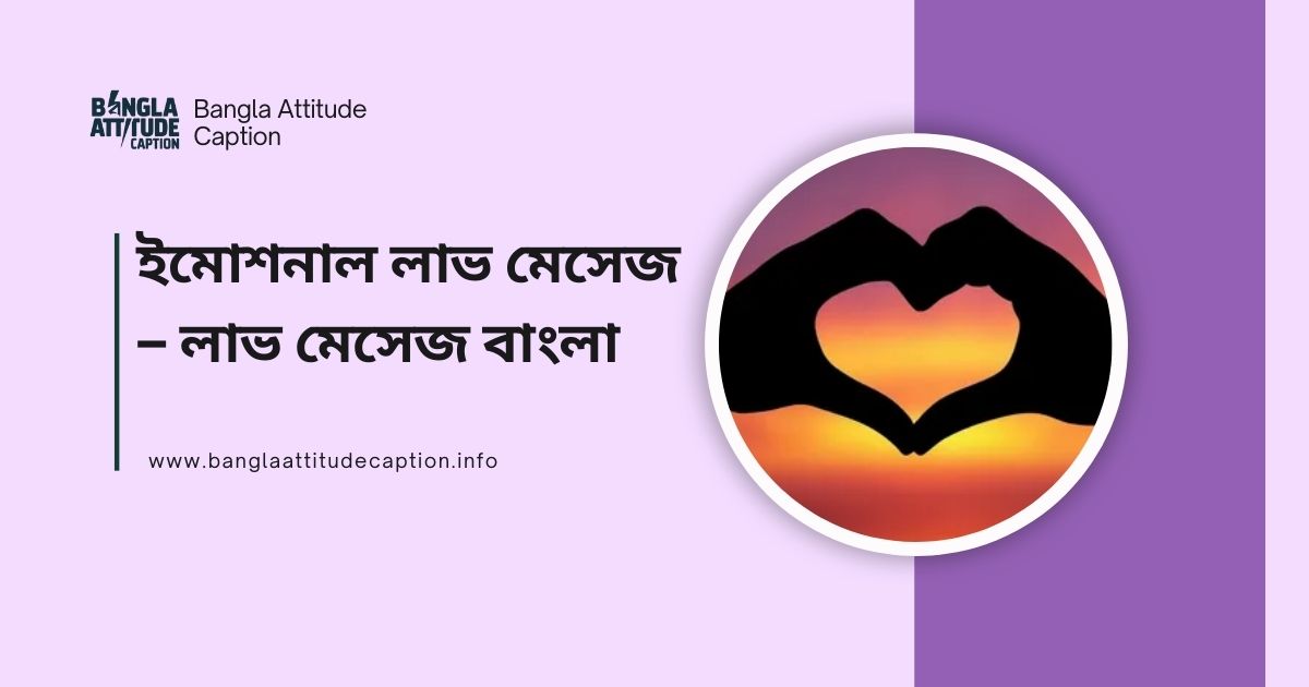 ইমোশনাল লাভ মেসেজ